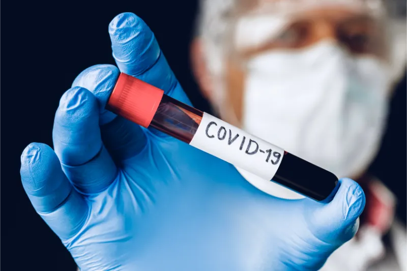 infected blood sample covid 19 in sample tube in h 2023 11 27 05 34 25 utc