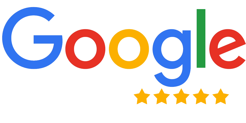 Google Reviews transparent white